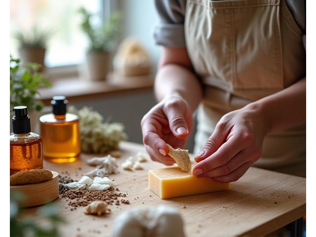 Austin artisan crafting natural personal care products by hand