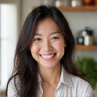 Portrait of Jennifer Kim, a friendly registered dietitian.